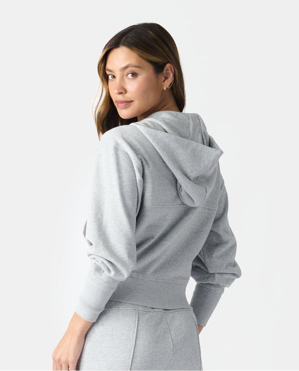 Legends Rylie Full-Zip Sweatshirt Heather Gray