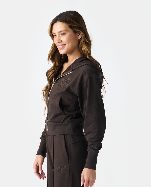 Legends Rylie Full-Zip Sweatshirt Java