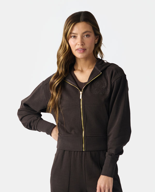 legends Rylie Full-Zip Sweatshirt Java