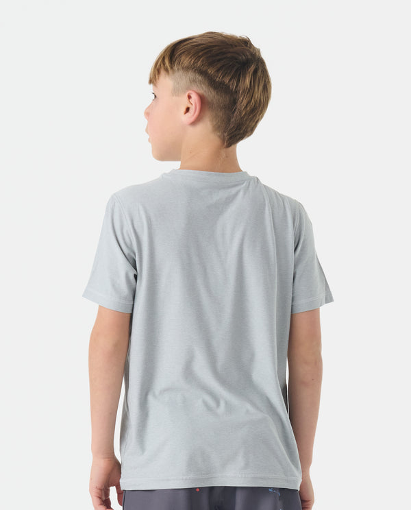 Legends Little Legends Aire Tee Rhombus Heather Gray