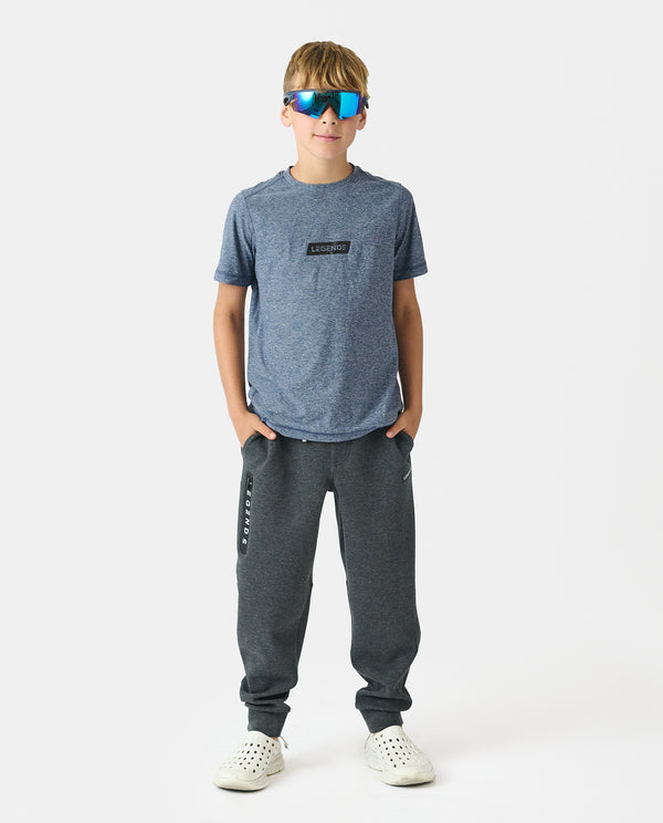Legends Little Legends Aire Tee Rhombus Navy Heather
