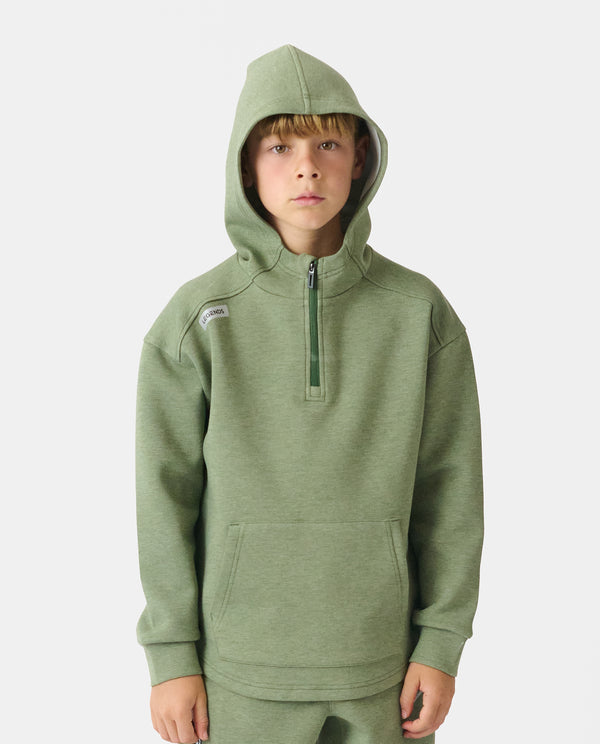 Legends Little Legends Hawthorne Tech Quarter Zip Sierra Heather