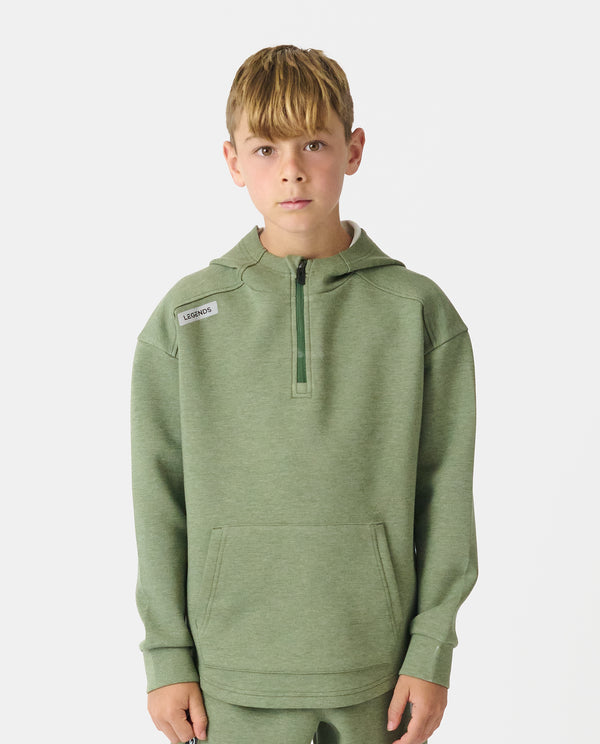 legends Little Legends Hawthorne Tech Quarter Zip Sierra Heather
