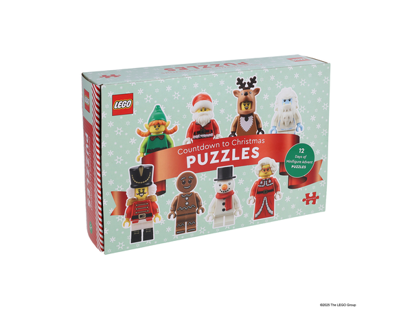 Lego Countdown To Christmas Puzzles: 12 Days Of Minifigure Advent Puzzles