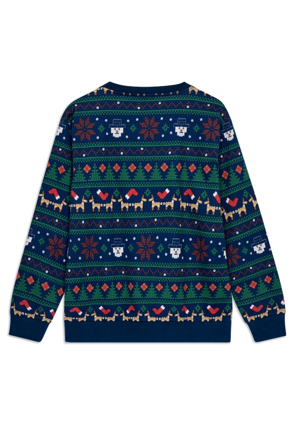 Lego Adults Christmas Sweatshirt - Dark Blue