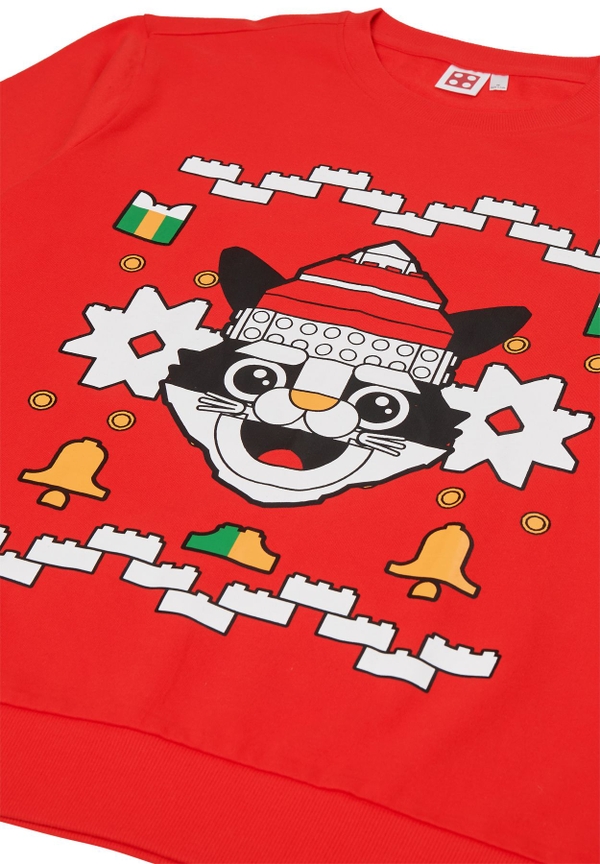 Lego Adults Christmas Sweatshirt - Red