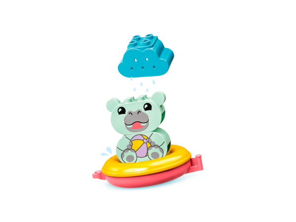 Lego Bath Time Fun: Floating Animal Train