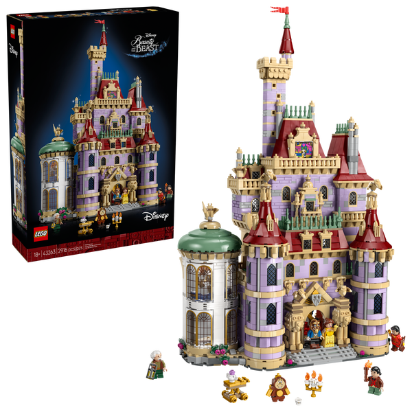 Lego Beauty And The Beast Castle