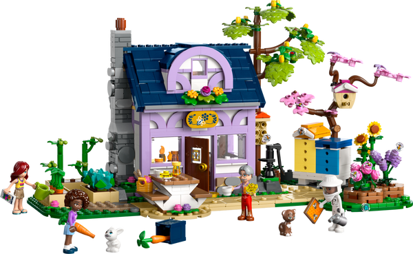 lego Beekeepers' House and Flower Garden