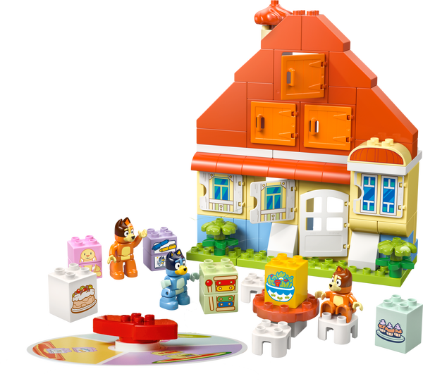 lego Bluey's Family House with Memory Game
