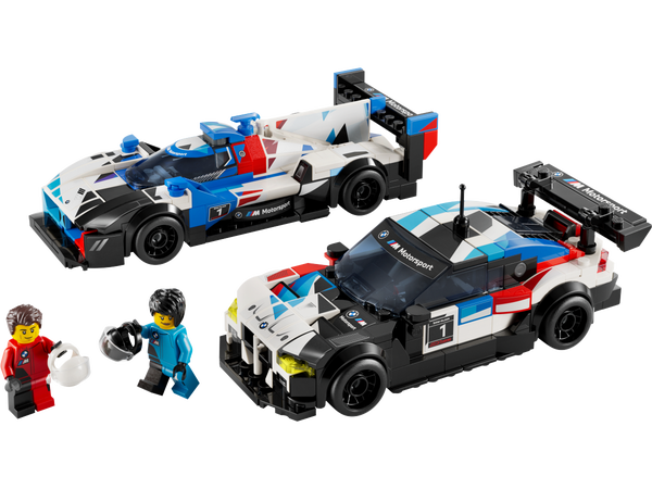 lego BMW M4 GT3 & BMW M Hybrid V8 Race Cars
