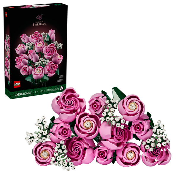 Lego Bouquet Of Pink Roses