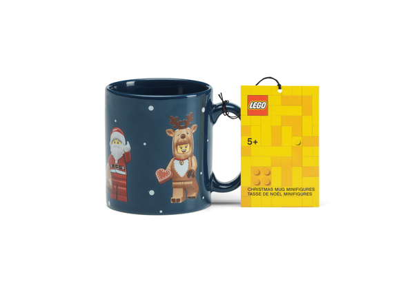 Lego Christmas Ceramic Mug – Minifigures