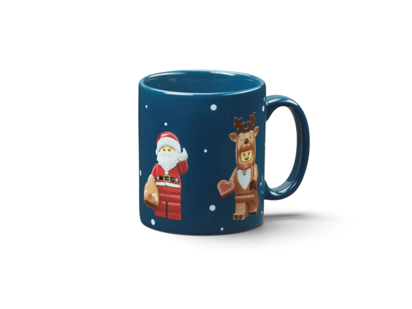Lego Christmas Ceramic Mug – Minifigures