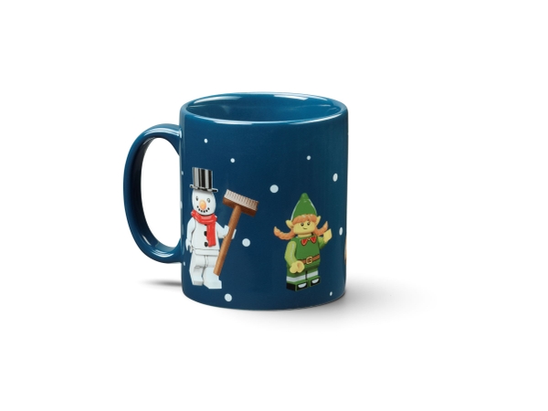 lego Christmas Ceramic Mug – Minifigures