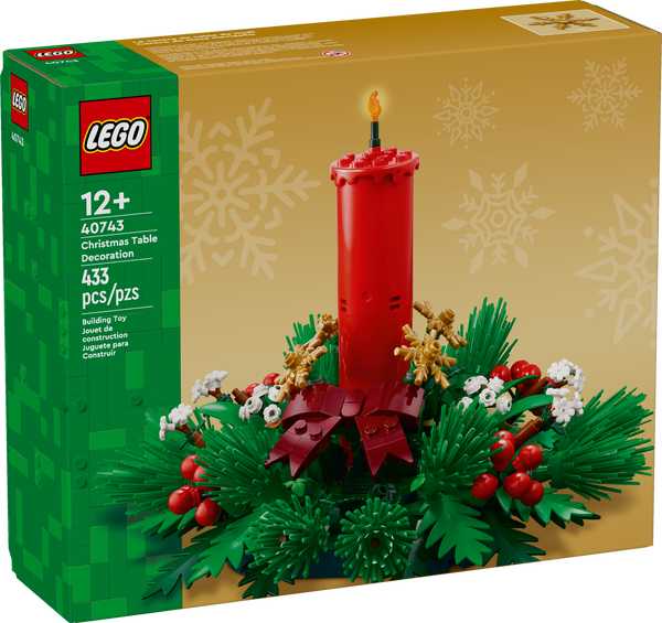 Lego Christmas Table Decoration
