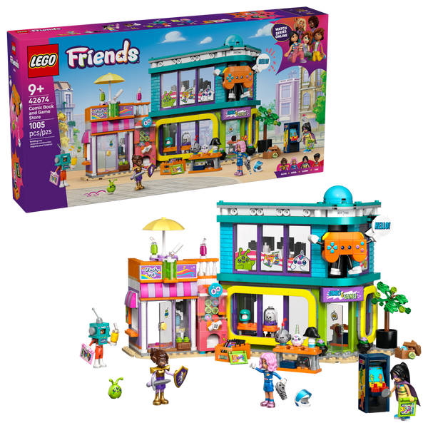 Lego Comic Book And Game Store