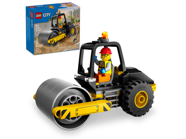 Lego Construction Steamroller