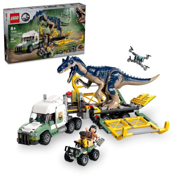 Lego Dinosaur Missions: Allosaurus Transport Truck