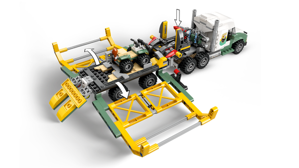 Lego Dinosaur Missions: Allosaurus Transport Truck