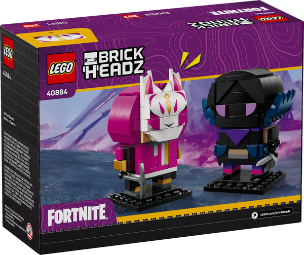 Lego Drift & Raven Figures
