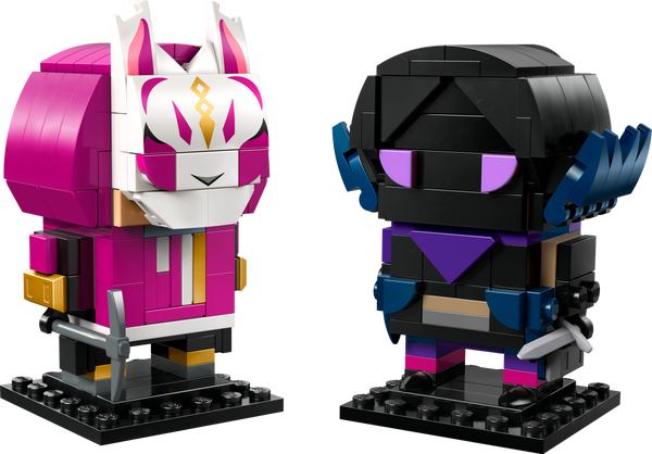 lego Drift & Raven Figures