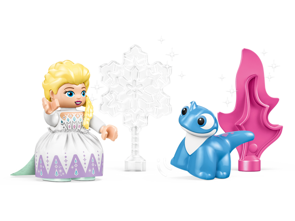 Lego Elsa & Bruni In The Enchanted Forest