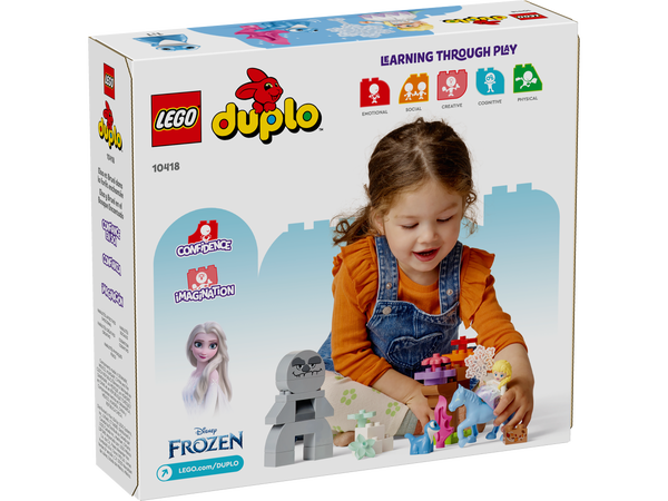 Lego Elsa & Bruni In The Enchanted Forest