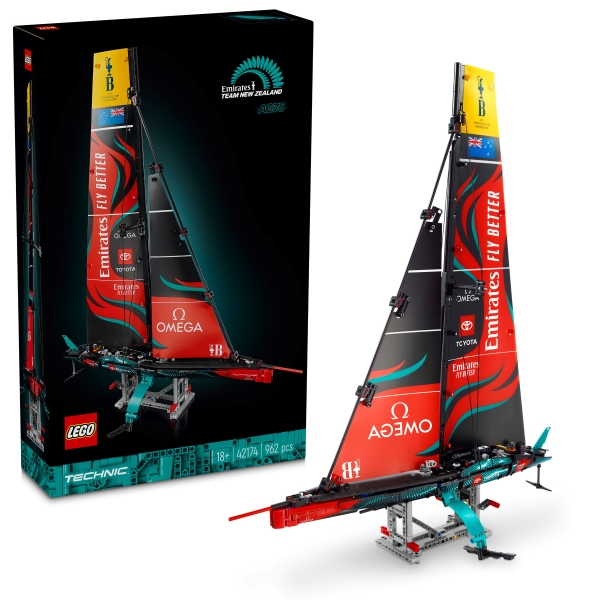 Lego Emirates Team New Zealand AC75 Yacht