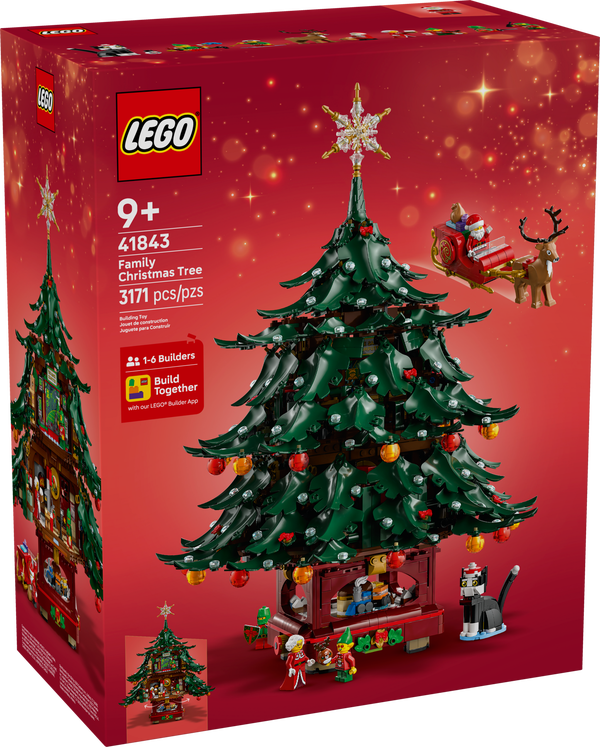 Lego Family Christmas Tree