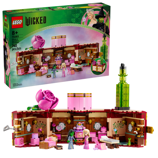 Lego Glinda & Elphaba's Dormitory