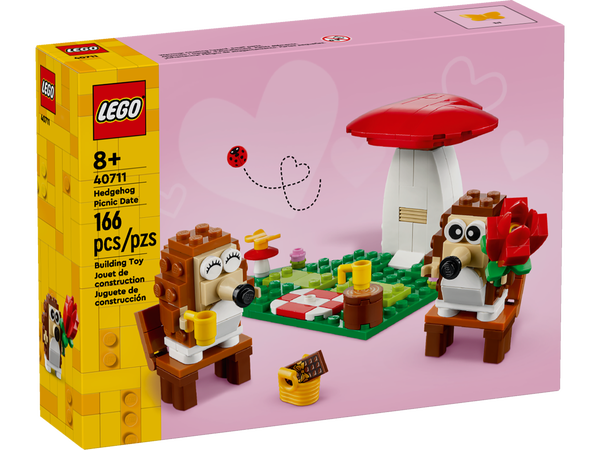 Lego Hedgehog Picnic Date