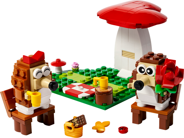 lego Hedgehog Picnic Date