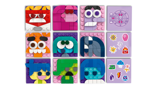 Lego Inside Out 2 Mood Cubes