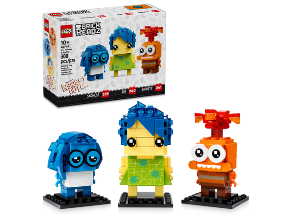 Lego Joy Sadness & Anxiety