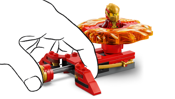 Lego Kai's Dragon Spinjitzu Spinner