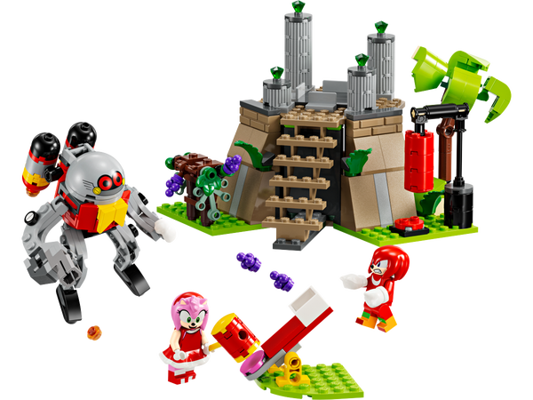 lego Knuckles and the Master Emerald Shrine