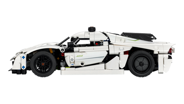 Lego Koenigsegg Jesko Absolut White Hypercar