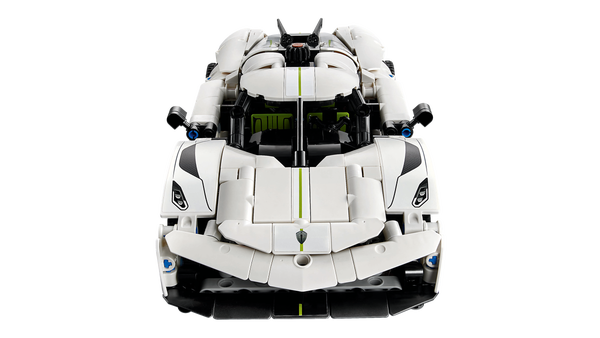Lego Koenigsegg Jesko Absolut White Hypercar