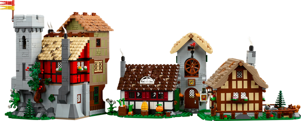 Lego Medieval Town Square