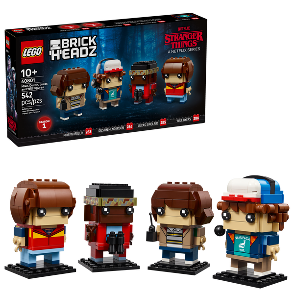 Lego Mike Dustin Lucas And Will Figures