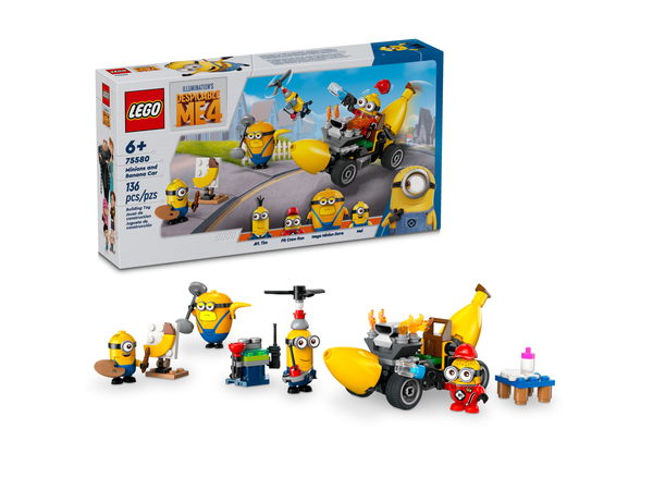 Lego Minions And Banana Car