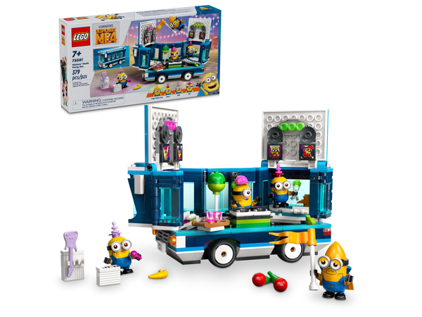 Lego Minions' Music Party Bus