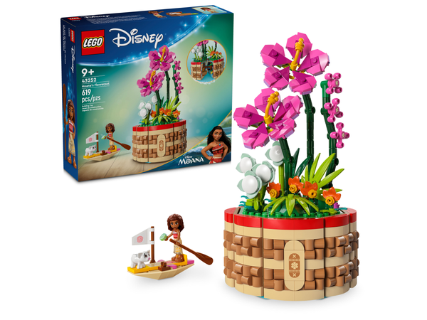 Lego Moana's Flowerpot