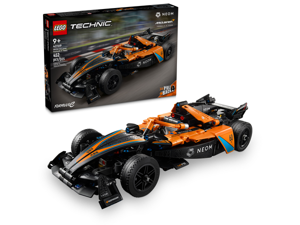 Lego NEOM McLaren Formula E Race Car