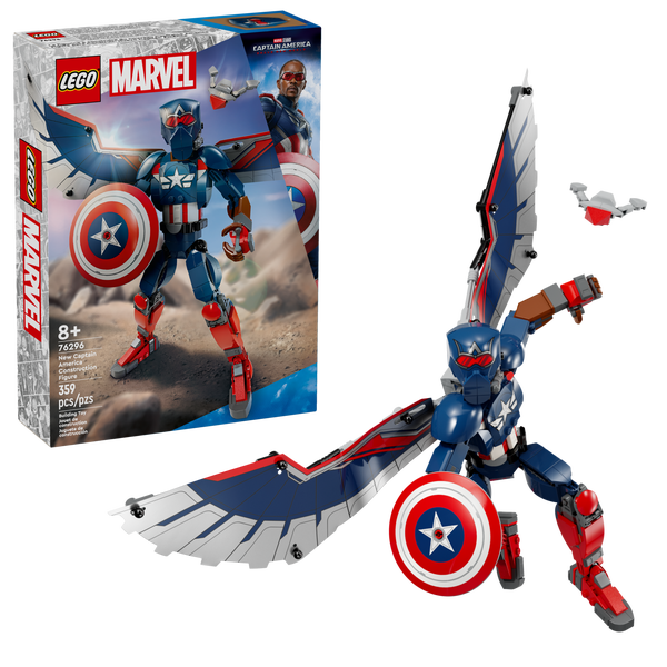 Lego New Captain America Construction Figure
