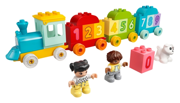 Lego Number Train - Learn To Count