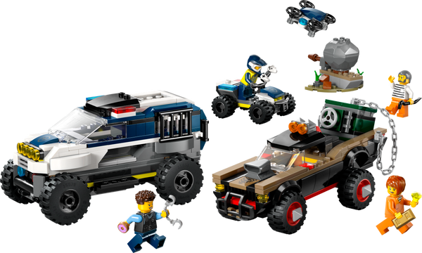 lego Off-Road Police Car Chase