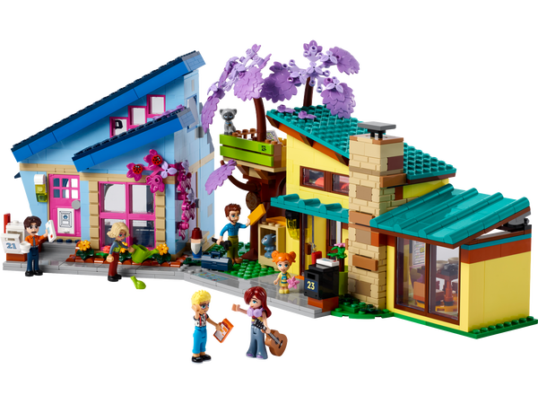 lego Olly and Paisley's Family Houses
