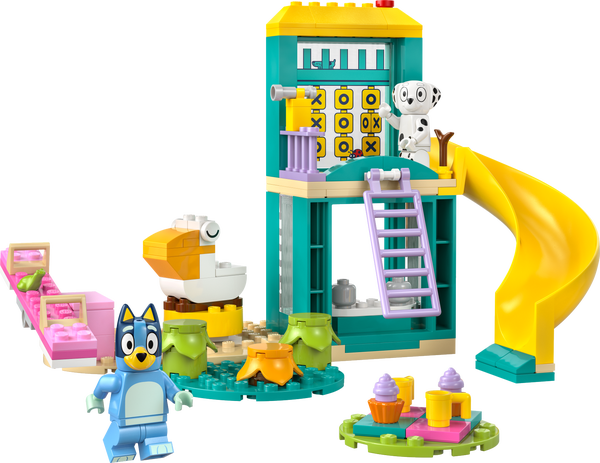 lego Playground Fun with Bluey and Chloe